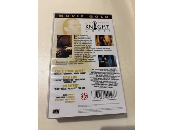 VHS Knight moves ( Christopher Lambert ) videoband 16+