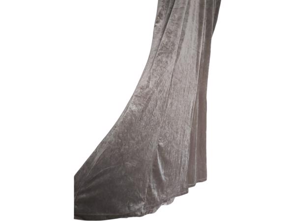 Avond winter jurk grijs met strass L