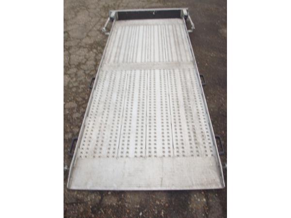 Oprijplaat Altec 290x100 Rampe Scootmobiel Rolstoel
