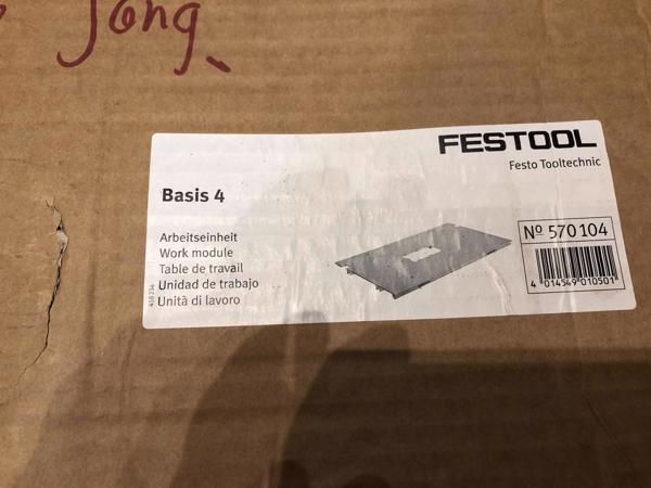 Festool Basis Plus (1A/T) zaagtafel + Cirkelzaag ATF-55-EB/1