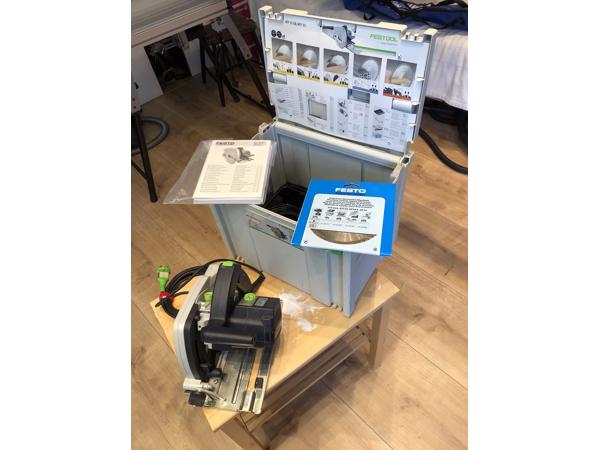 Festool Basis Plus (1A/T) zaagtafel + Cirkelzaag ATF-55-EB/1
