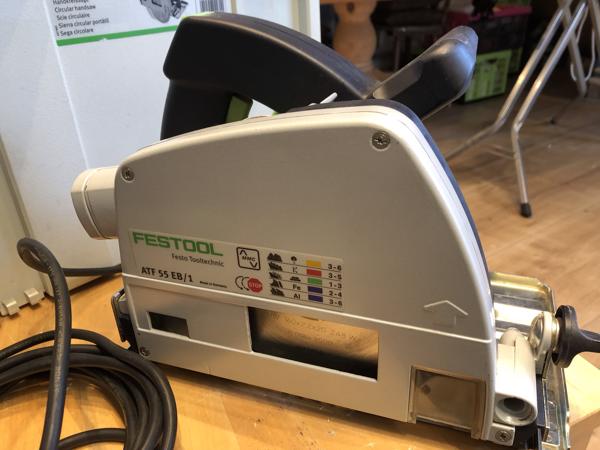 Festool Basis Plus (1A/T) zaagtafel + Cirkelzaag ATF-55-EB/1