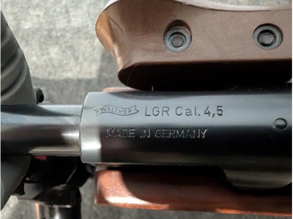 Walther LGR .177 incl. Diopter