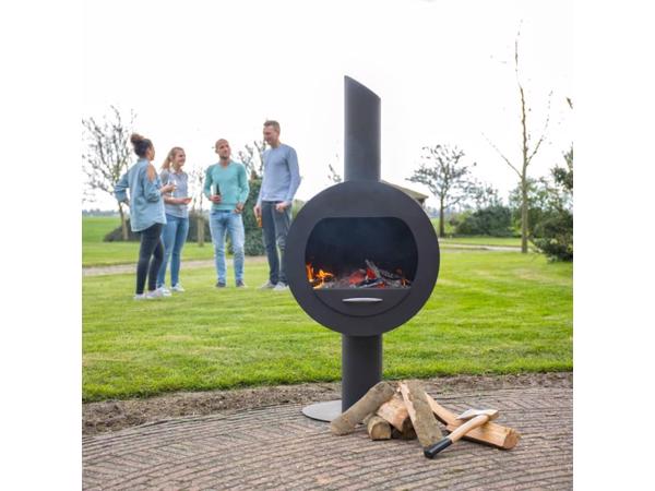 tuinhaard RedFire Kamina  terrashaard van staal