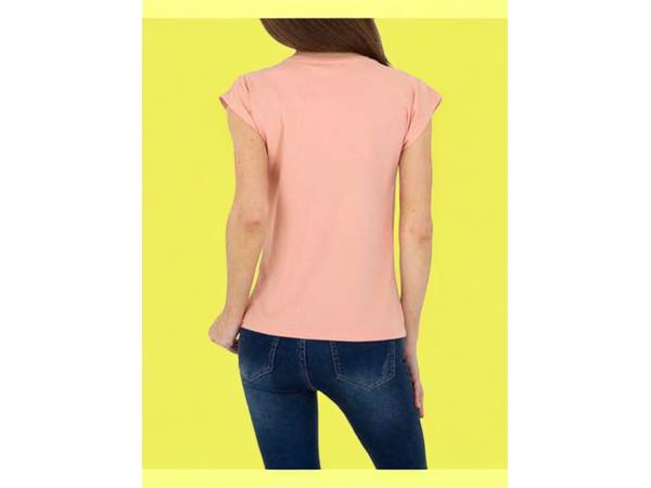 Glo-story t-shirt roze tijger S/36