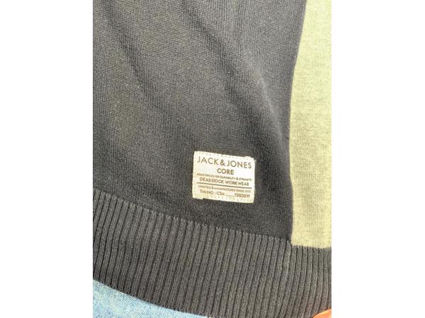 Jack&amp;Jones trui grijs/zwart 1975