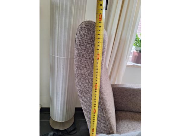 Bruine fauteuil/ stoel