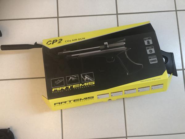 CP2 CO2 buks, 4.5mm NIEUW