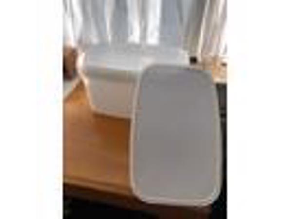 4 stuks nieuwe opberg bakken sluit geweldig