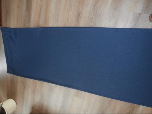 Blauw verduister gordijn