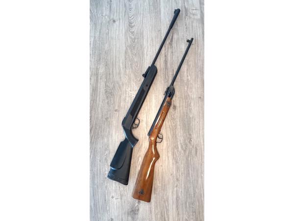 Twee luchtbuksen 4,5mm