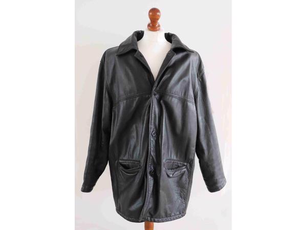 Leren Jas van Leather Style oversized Maat XXL z.g.a.n.