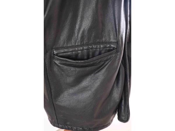 Leren Jas van Leather Style oversized Maat XXL z.g.a.n.