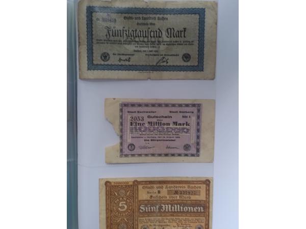 Bankbiljetten uit Europa en de wereld