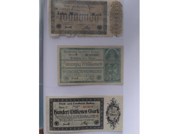 Bankbiljetten uit Europa en de wereld