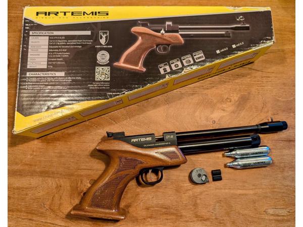 Artemis Cp1-M 4,5Mm, &amp;#x2B; Demperadapter &amp;#x2B; Carm Magazijn