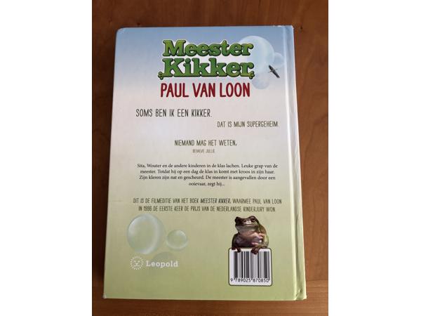 AVI E5 Meester kikker filmeditie boek Paul van Loon (7+).