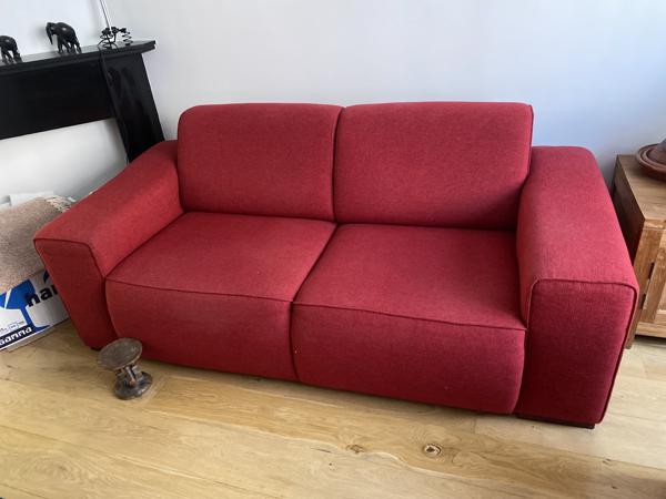 Rood bankstel goede staat