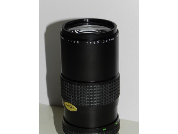 telelens zoom 80-200 merk MAKINON