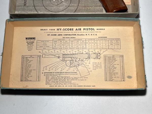Vintage Hy Score luchtbuks