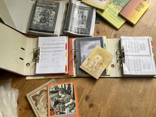 Kinderliedjes bladmuziek