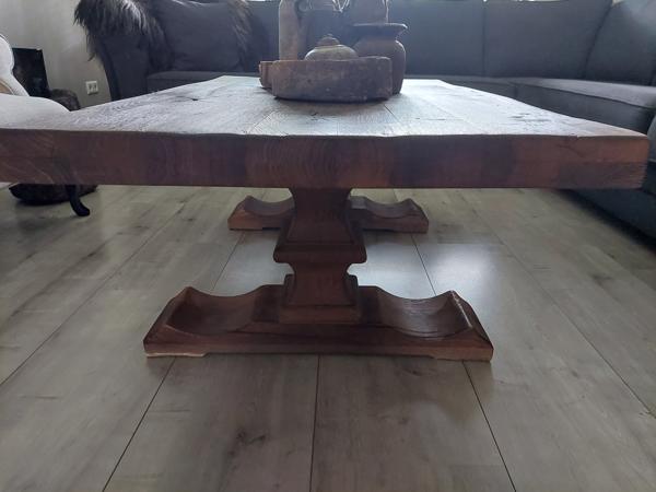 Wagonhout salontafel Cloister