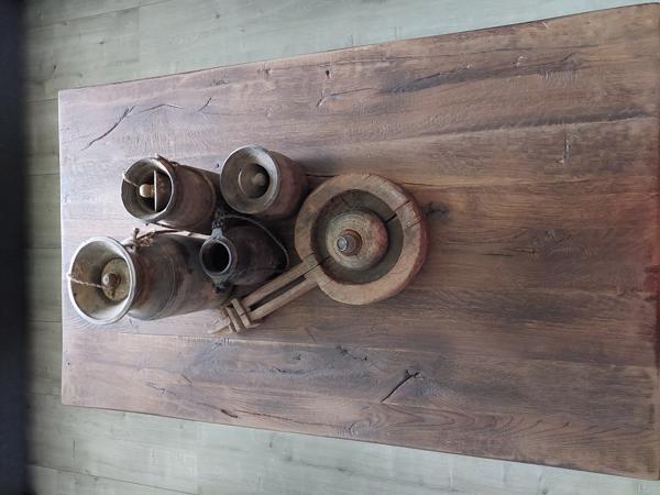 Wagonhout salontafel Cloister