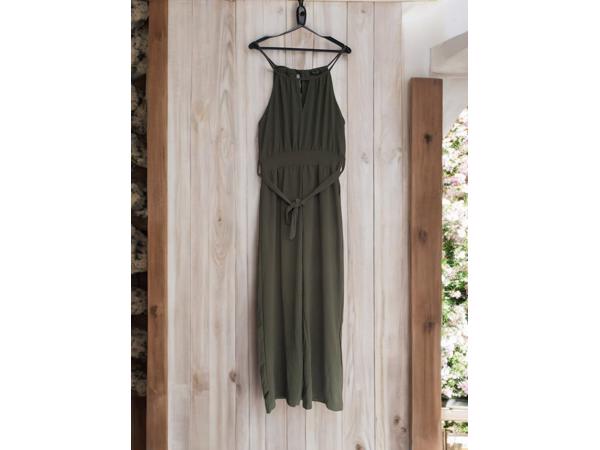 Jumpsuit khaki one size 34/36/38