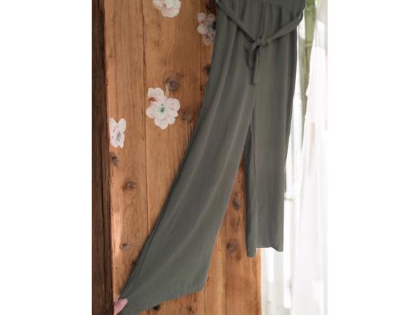 Jumpsuit khaki one size 34/36/38