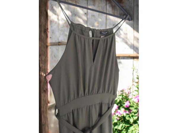 Jumpsuit khaki one size 34/36/38