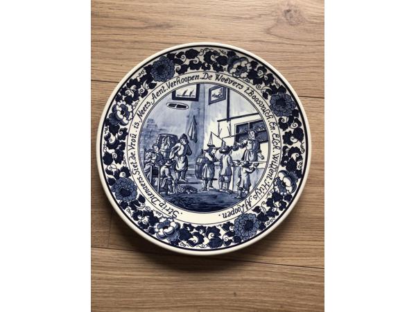 Delfts blauw wandborden