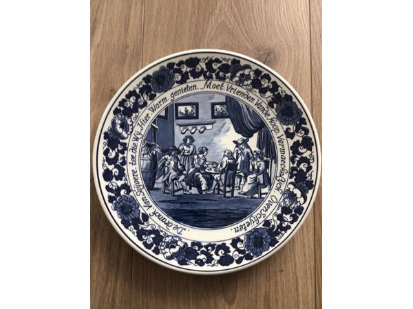 Delfts blauw wandborden