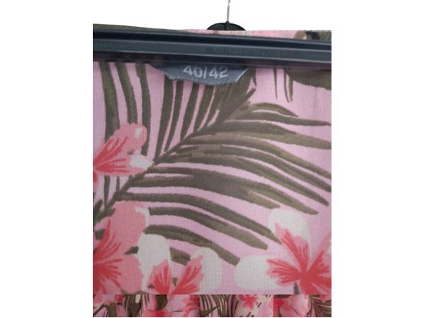 Ibiza Tuniek wijd roze L