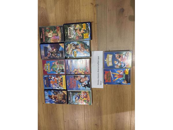 Disney videobanden classics video band origineel + vervolg