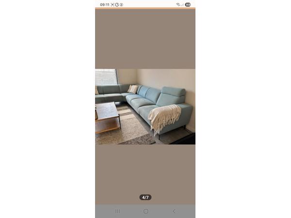 Hoekbank nog in goede staat