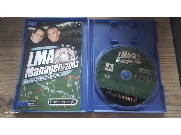LMA Manager 2003 - Playstation 2