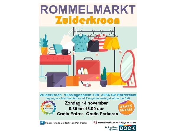 Rommelmarkt 14 november - Zuiderkroon Rotterdam Pendrecht