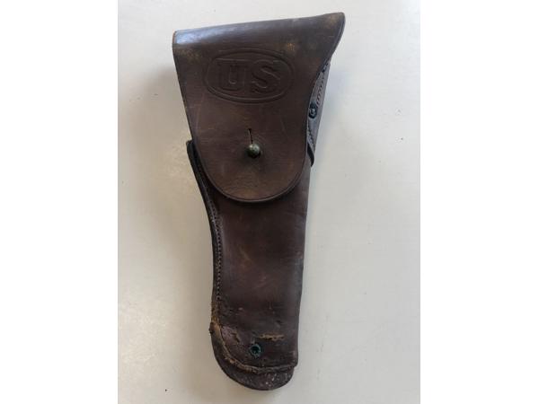 Oude leren holster US