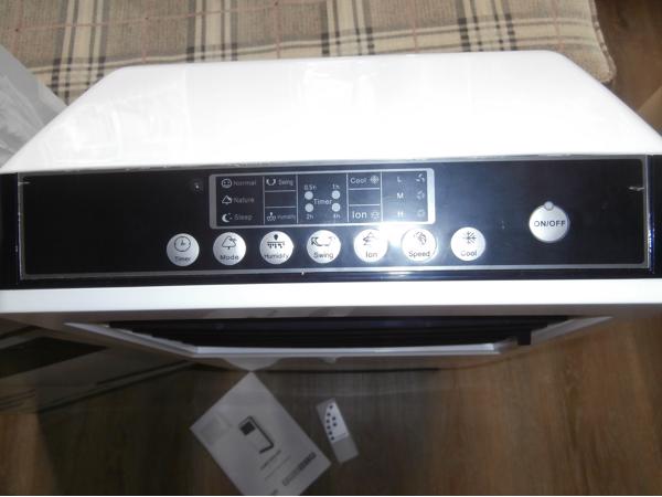 Aircooler met afstand bediening