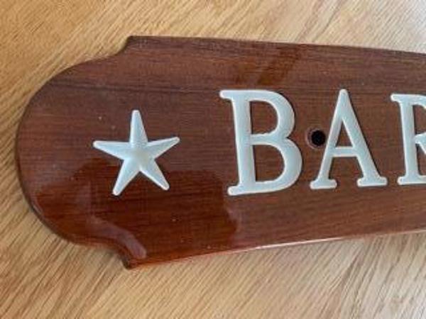 Naambord " Barendrecht "