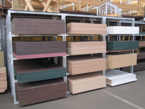 Aanbieding betonplexplaten, meranti en spaanplaten