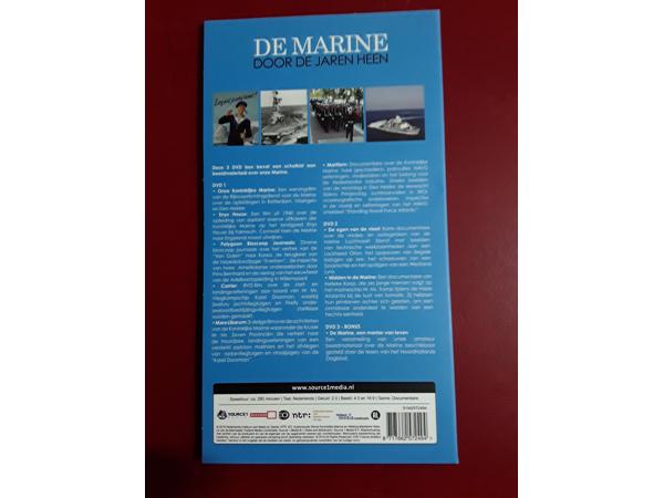 Drie DVD over de Nerderlandse Marine door de jaren heen