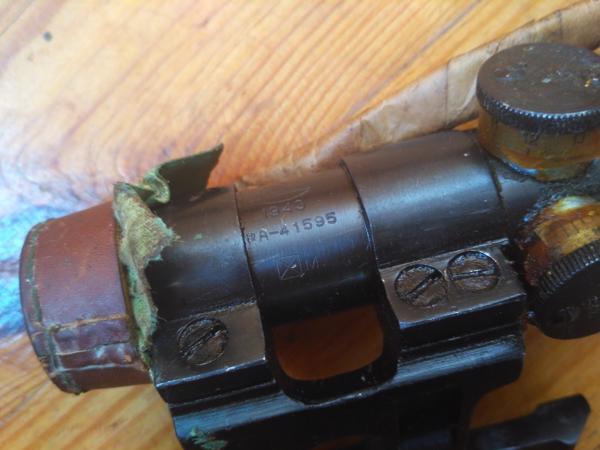 Original Richtkijker PU Mosin 1943 WOII
