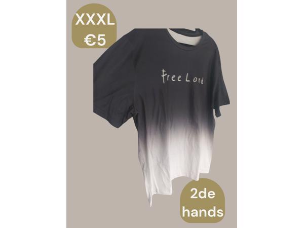 Heren T-Shirt Free Lord grijs XXXL