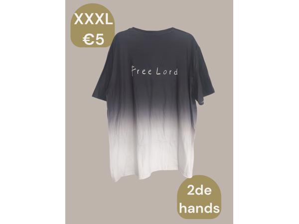 Heren T-Shirt Free Lord grijs XXXL