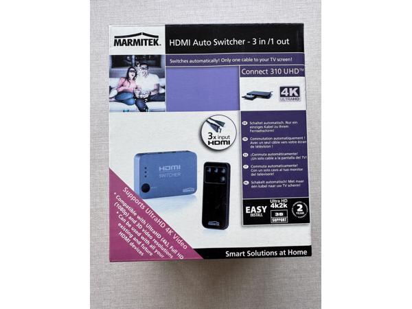 MARMITEK CONNECT 310 UHD HDMI Auto Switcher
