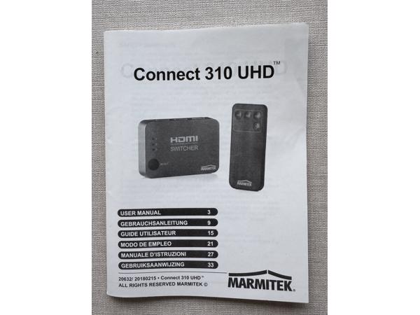 MARMITEK CONNECT 310 UHD HDMI Auto Switcher