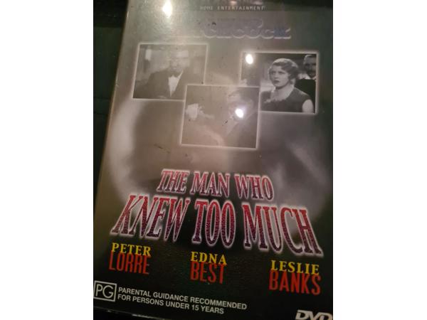 drie meest bekende films van Albert Hitchcock te koop