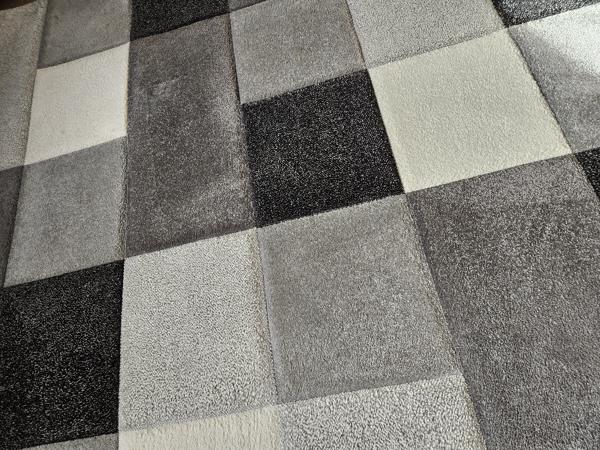 Vloerkleden, grijs, zwart, wit