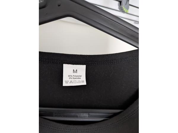 dames TShirt zwart Paris maat M